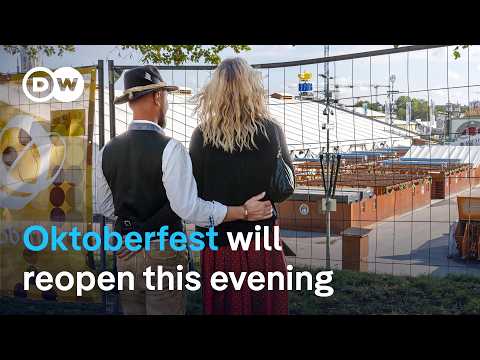 Waiters and staff are already back at the Wiesn | DW News