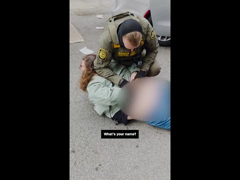 Federal agents detain a Chicago TV station employee