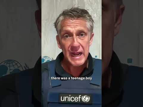 Devastating 30 minutes inside a Gaza hospital