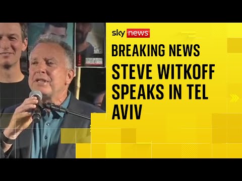 US special envoy tells Hostages Square crowd ‘I dreamed of this night’