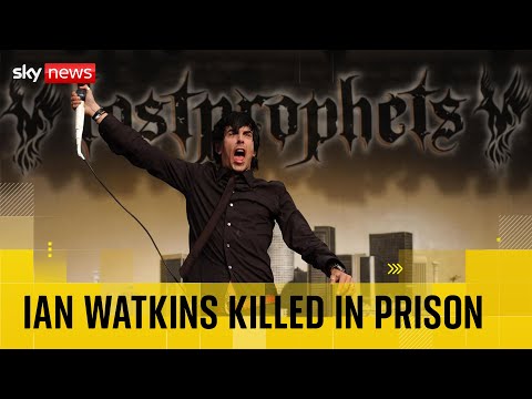 Paedophile Lostprophets singer Ian Watkins dies after attack in prison