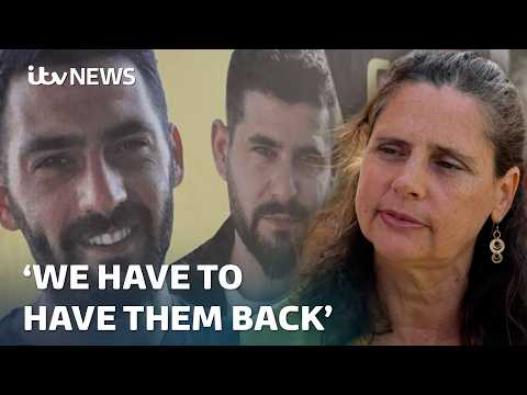 ‘We didn’t know if they were alive’: Hostage twins ‘Second mum’ on hope for their return | ITV News