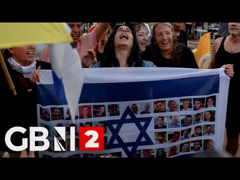 WATCH: View of Hostages Square in Tel Aviv