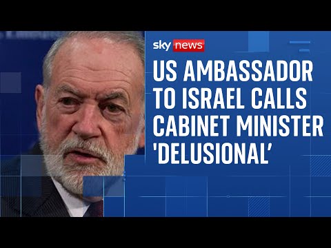 ‘She’s delusional’: US ambassador to Israel rejects cabinet minister’s claim on Gaza peace deal