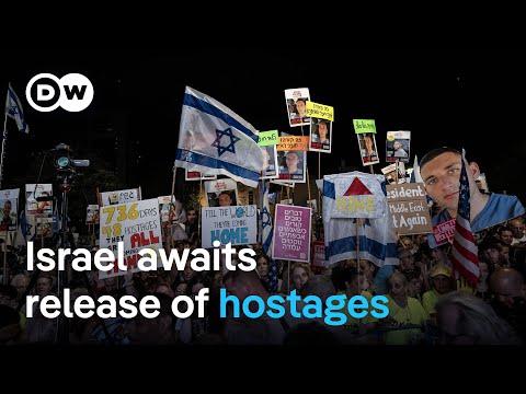 Israel prepares for hostage release ahead of Trump visit to Middle East | DW News