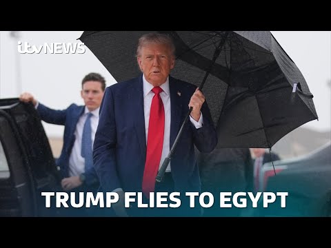 Trump and Starmer head to the Middle East as hostage families wait anxiously I ITV News