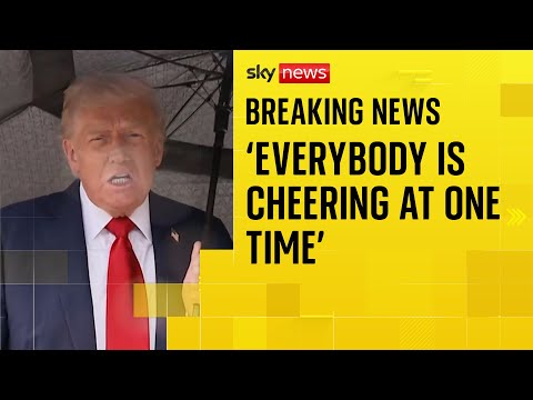 Trump says everyone in Middle East ‘cheering’ – ‘that’s never happened before’