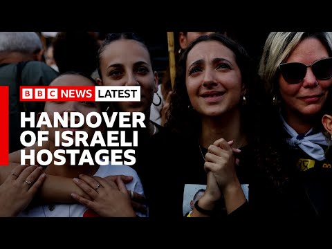 LIVE: Handover of Israeli hostages begins in Gaza | BBC News