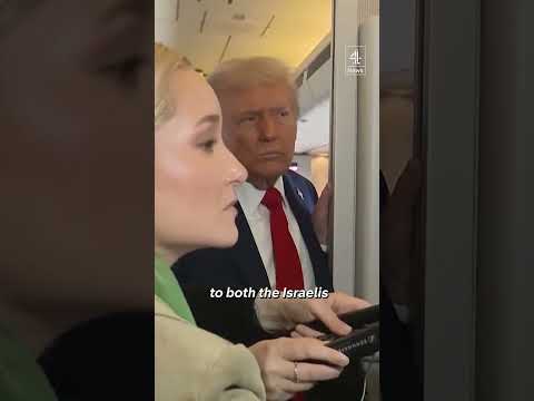 ‘The war is over’ in Gaza-Trump says as he flies to Israel