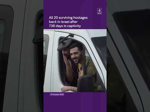 All 20 hostages back in Israel