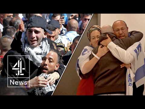 Israeli hostages released as Trump hails ‘dawn of a new Middle East’