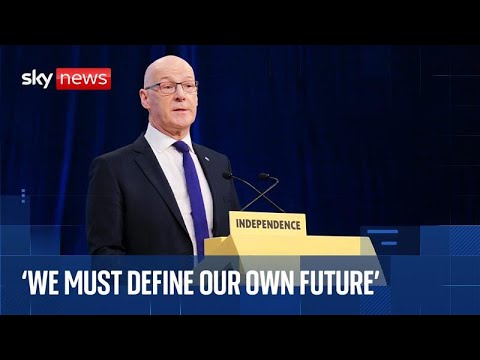 John Swinney gives speech at SNP conference 2025 | Watch in full