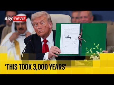 Trump joins world leaders in Egypt for ‘signing ceremony’ to mark Gaza peace plan