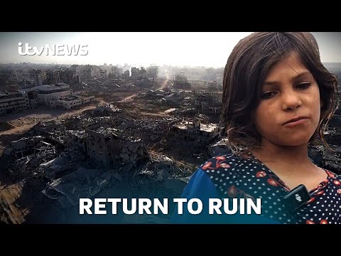Amid joy, lies devastation, as Palestinian detainees return home to destruction in Gaza | ITV News