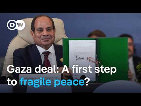 Gaza peace deal signed: “The war in Gaza is over,” says German Chancellor Merz | DW News