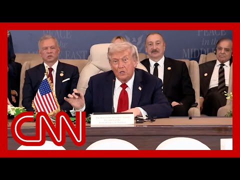 Trump: ‘historic dawn of a new Middle East’ as world leaders sign Gaza ceasefire deal