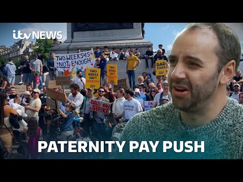 ‘Couples want to be equal’: Campaigners call for paternity leave reform | ITV News