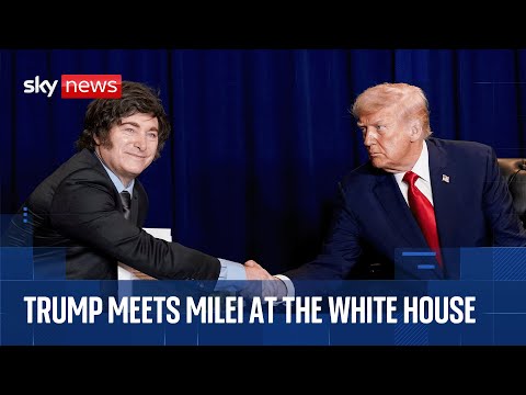 Trump meets Argentine President Javier Milei at the White House