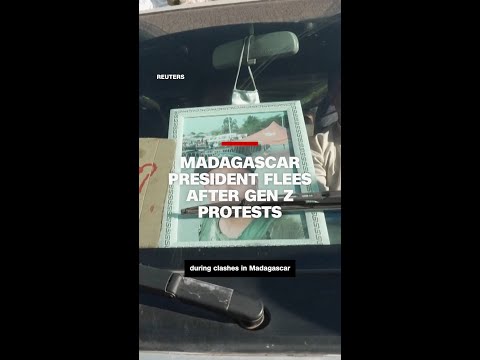 Madagascar president flees after Gen Z protests