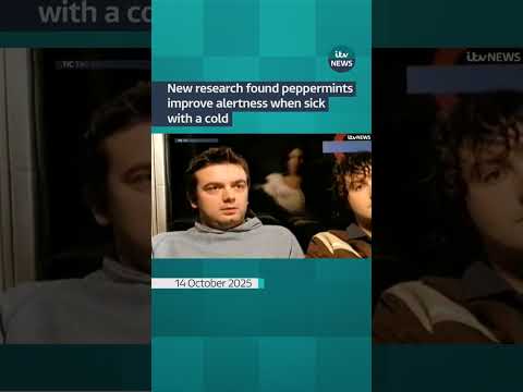 Eating peppermints can increase alertness in people who are ill according to researc#news #itvnews