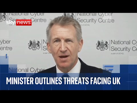 Security Minister speaks about “significant threat” posed by Chinese and Russian hackers