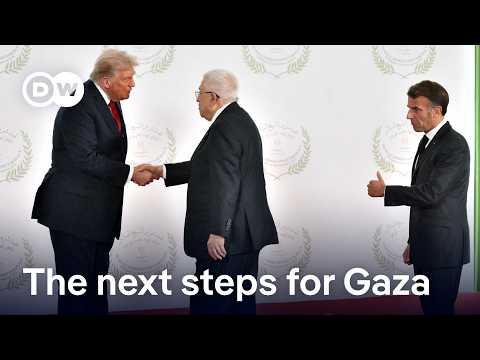 Regional leaders sign declaration to cement the first phase of a the Gaza ceasefire | DW News