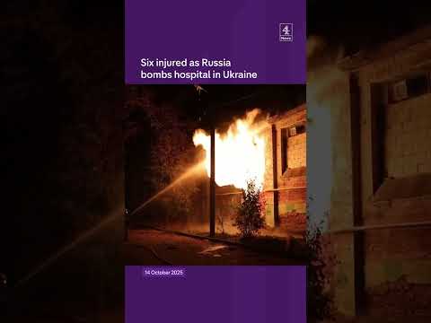 Russia strike on Kharkiv hospital injures six