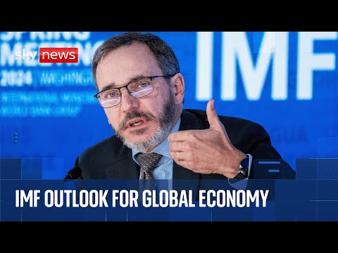 IMF publishes latest outlook for global economic growth