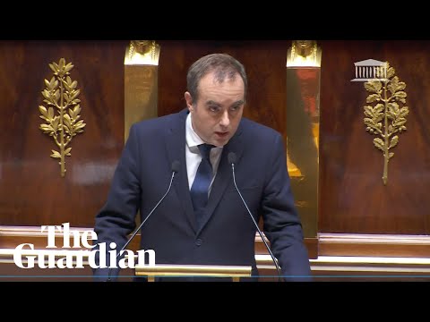 Sébastien Lecornu presents political programme at national assembly – watch live