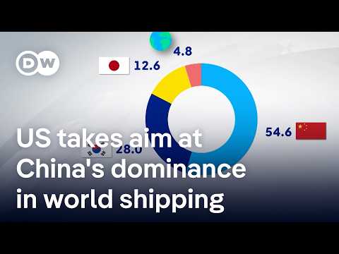 Trump imposes new docking fees on Chinese ships, China retaliates | DW News