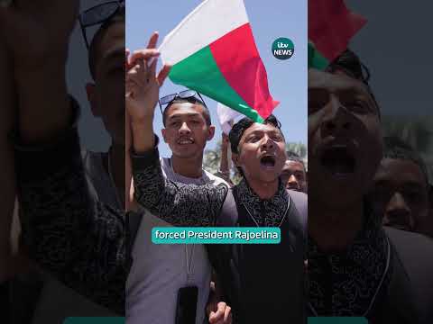 Has Gen Z brought down another government? #itvnews #madagascar #politics