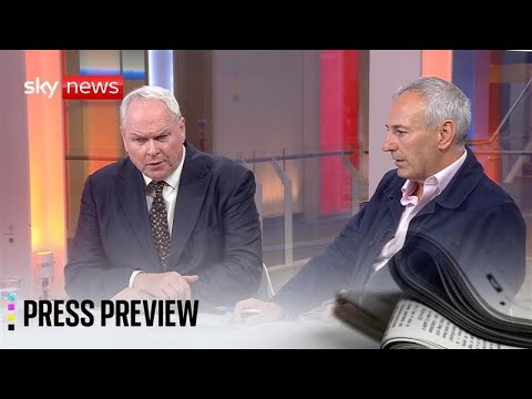 Sky News Press Preview | Adam Boulton and Kevin Maguire | Wednesday 1 October 2025