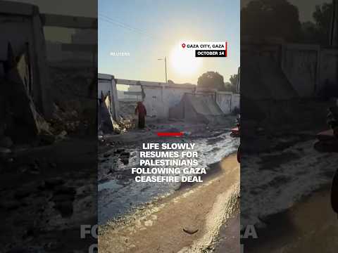 Life slowly resumes for Palestinians following Gaza ceasefire deal