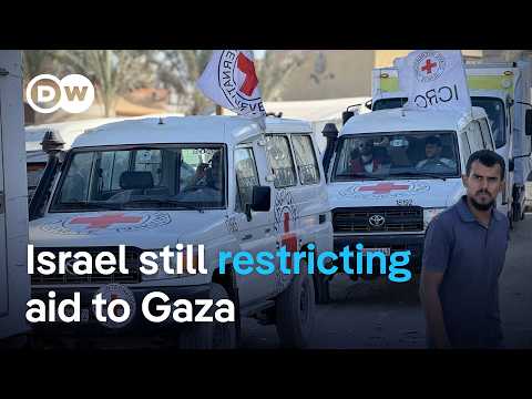 Israel to allow only 300 aid trucks per day into Gaza, according to reports | DW News