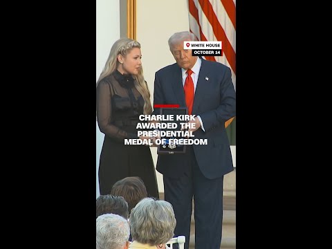 Charlie Kirk awarded the Presidential Medal of Freedom