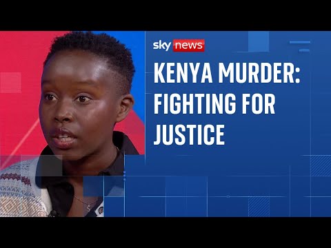 Niece of Kenyan woman allegedly murdered by British soldier comes to UK to seek justice