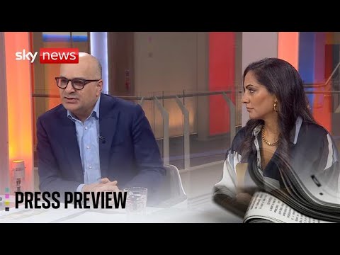 Sky News Press Preview | Ali Miraj and Sonia Sodha | Tuesday 14 October 2025