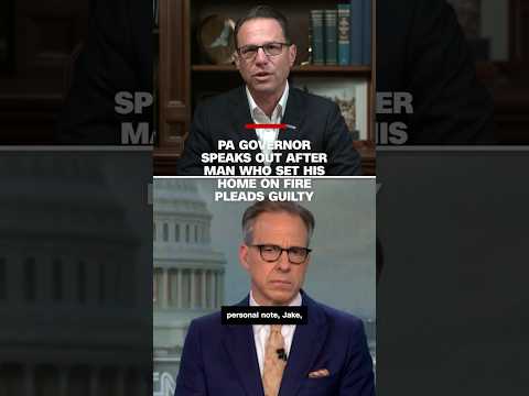 PA governor speaks out after man who set his home on fire pleads guilty