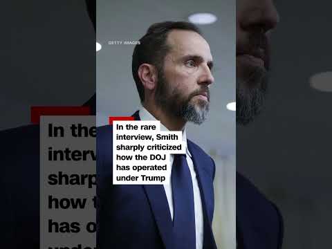 Former special counsel Jack Smith defends Trump prosecutions