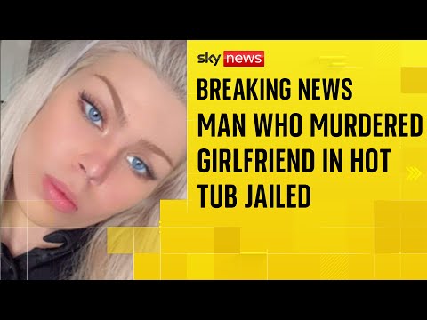 Man who murdered girlfriend in hot tub jailed for life
