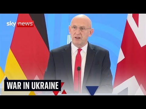 NATO defence ministers speak after NATO summit in Brussels