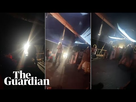 Footage shows vessel in flotilla bound for Gaza being intercepted by IDF soldiers