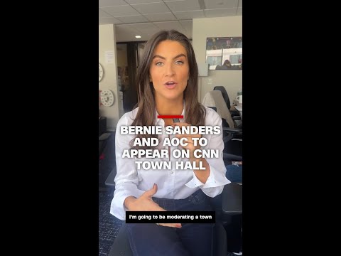 Bernie Sanders and AOC to appear on CNN town hall