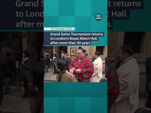 Grand Sumo Tournament returns to London’s Royal Albert Hall after more than 30 years