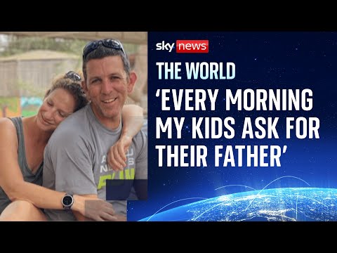 Widow of Israeli hostage describes how ‘hard’ it is waiting for his body