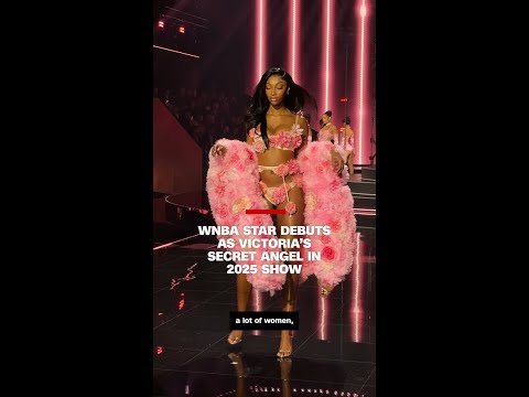 WNBA star debuts as Victoria’s Secret Angel in 2025 show