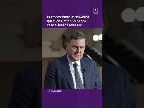 PM faces ‘more unanswered questions’ after China spy case evidence released