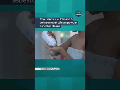 Thousands sue Johnson & Johnson over talcum powder asbestos claims #itvnews