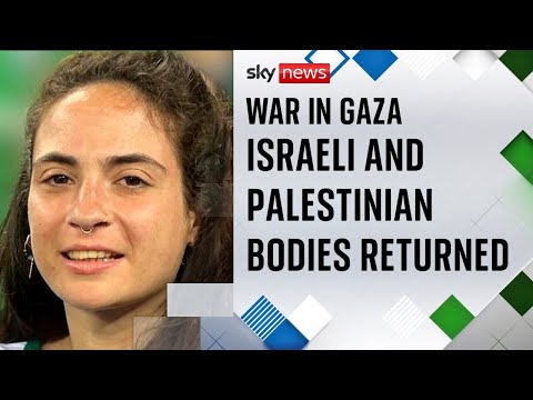 Israeli and Palestinian bodies returned to their families | War in Gaza
