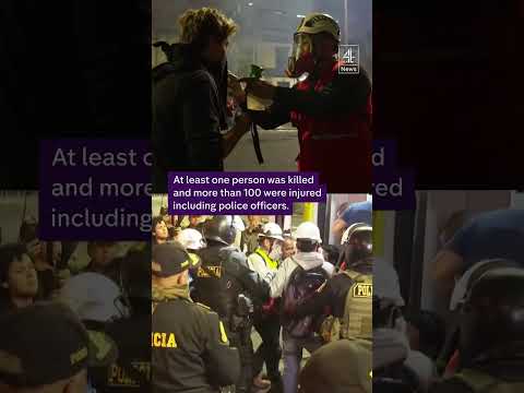 Anti-government protests in Peru